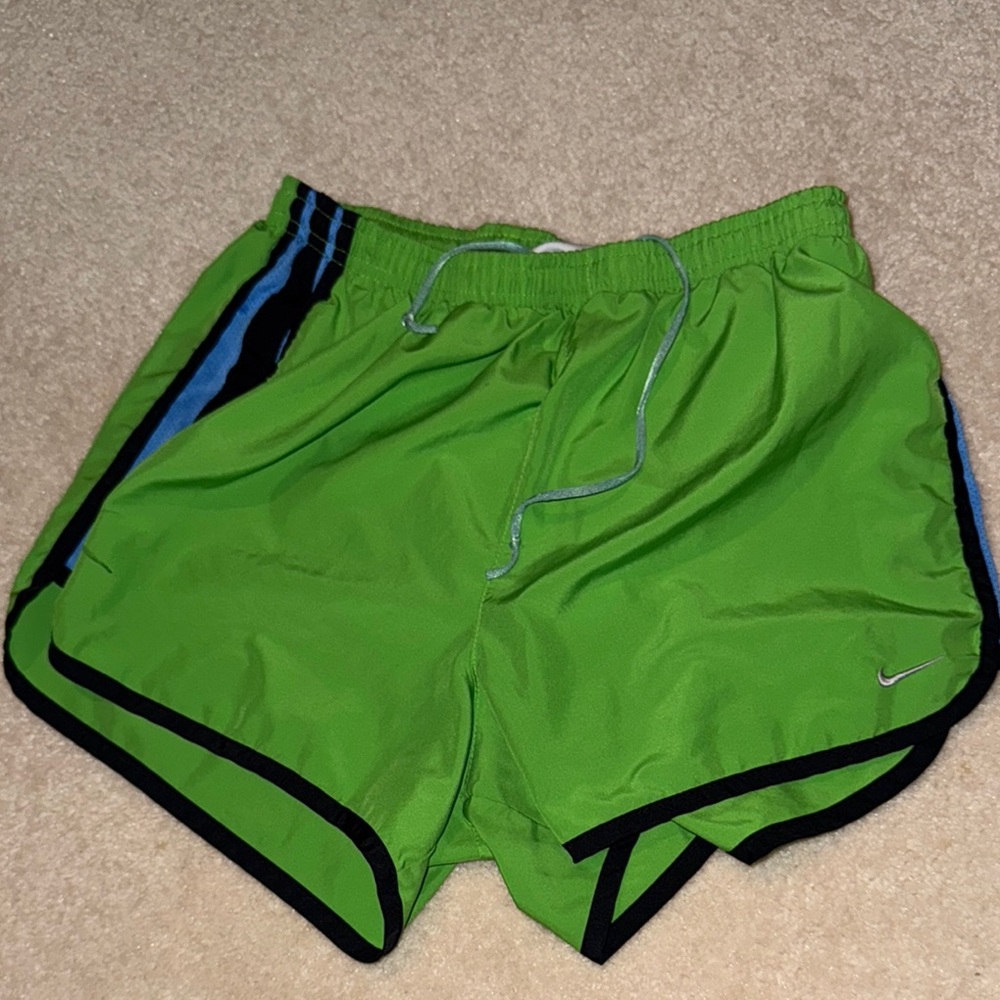 Nike Green Athletic Shorts